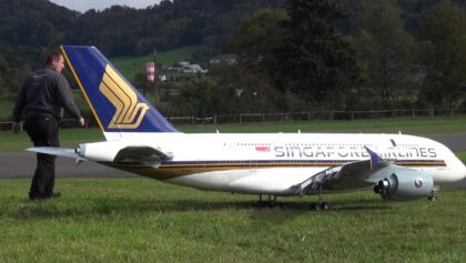 Majestic R/C Airliner 4x Turbine Model A-380