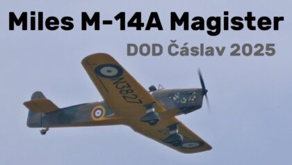 Miles M-14 Magister | 4K | Open Day Čáslav 2025