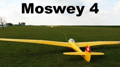 Moswey 4 | scale RC glider | Syrovice 2021