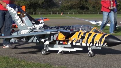 NATO-Tiger Association ECR Tornado R/C turbine Model Jet by Julius.J