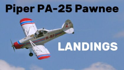 Piper PA-25 Pawnee | LANDINGS | Medlánky 2021
