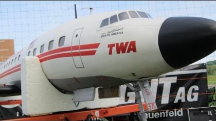 RARE RC MODELL L-1049C Trans World Atlantic TWA SUPER CONSTELLATION