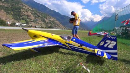 RC Artist Gernot Bruckmann fly Sailplane Aerobatic and Acro RC