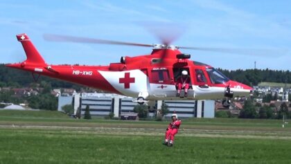RC HELICOPTER RESCUE MISSION AGUSTA AW-109K2 GIANT SCALE TURBINE MODEL