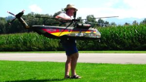 RC Helicopter Sikorsky MH-53 Germany Federal Army Scale Model