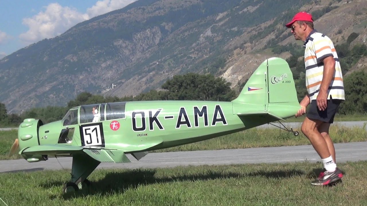 RC Oldtimer Aero A-200 OK AMA Sport Airplane