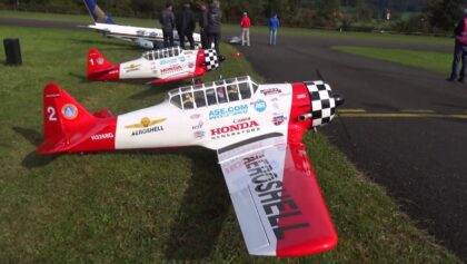 RC Planes North American AT-6C Texan AeroShell Aerobatic Team