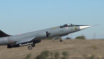 RC Starfighter F-104 Italy Air Force Scale Turbine Jet Model