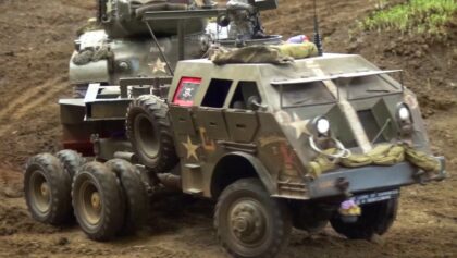 RC TANK AREA Friedrichshafen 2018 a lot of diffrent Tank