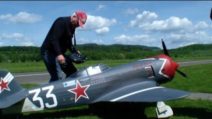 RC Yakowlew Jak-11 400ccm Moki Ster/russisch Яковлев Як 11, NATO
