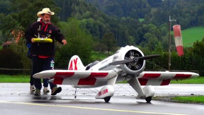 Radial Engine Gilmore X4 RC Airplane