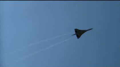 Rare Concorde Contrails/Chemtrails 3.Airlinermeeting 2015 Germany