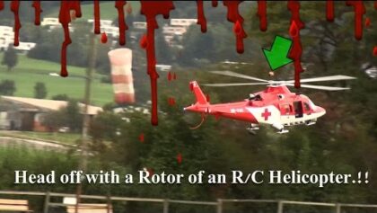 Rescue Mission goes wrong turbine Modell R/C Helicopter REGA Agusta
