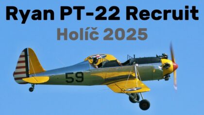 Ryan PT-22 Recruit | 4K | Holíč 2025