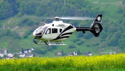 SCALE RC HELICOPTER EUROCOPTER EC135P2 MEDICAL AIR METHODS JEFFSTAT