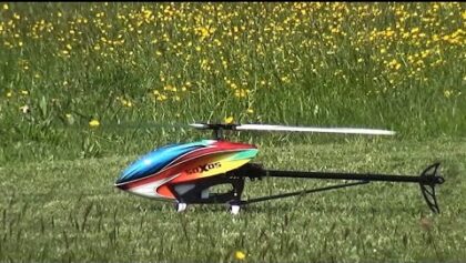 SOXOS 550 3D MODEL HELICOPTER very nice flown Leuggern 2017