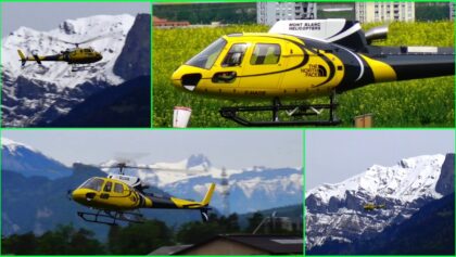 SPECIAL ECUREUILE AS-350 B3 RC SCALE HELICOPTER MODEL