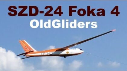 SZD-24 Foka 4 OldGliders, scale RC sailplane, 2019