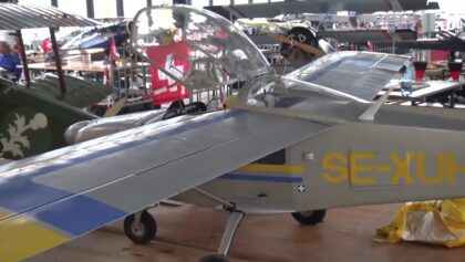 Saab Safari MFI-15 scale RC model Airplane