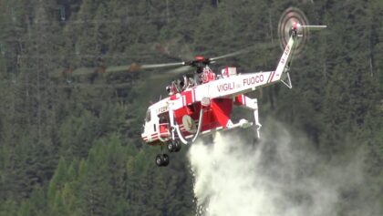 Skycrane Sikorsky S-64 Vigili Del Fuoco Elicottero radiocomandato