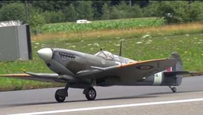 Spitfire MK9 Team Sweden Mats Nilsson Meiringen FAI 2018