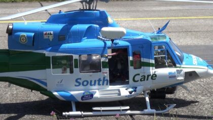 Stunning Bell 412 Snowy Hydro SouthCare RC Scale Helicopter