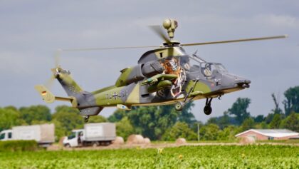 Stunning XXL EUROCOPTER TIGER EC665 Turbine RC Helicopter from Helifactory