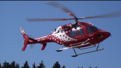 Super Huge Bell 429 RC Turbine Model Helicopter Air Zermatt