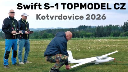 Swift S1 TOPMODEL CZ | 3,14m scale RC glider |