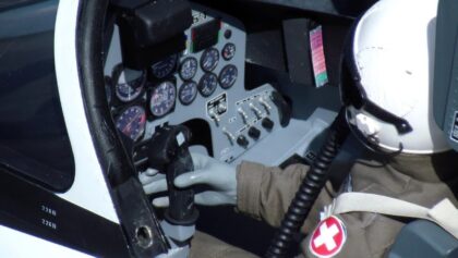 Swiss Air Force Hawk Mk66 RC Turbine Model Jet with