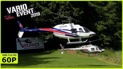 TWO XXL VARIO BELL 206 JETRANGER FLIGHT DEMO – VARIO