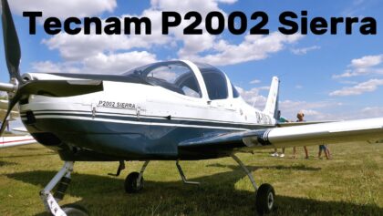 Tecnam P2002 Sierra | 4K | Miroslav 2022