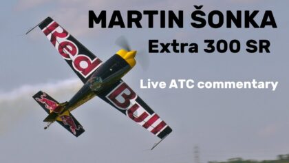 UNLIMITED AEROBATICS with Martin Šonka commentary | Extra 300 SR