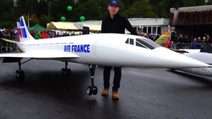 Unglaublich das Längste Modell Flugzeug der Welt Concorde 10 meter