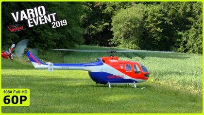 VARIO BO-105 FROM STEFAN REUSCH IN AN AEROBATIC FLIGHT –