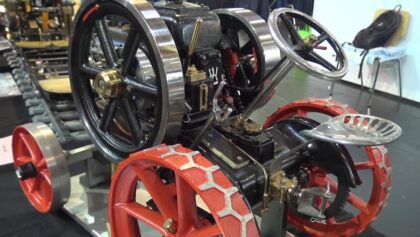Very rarely Steam engines Saw,Tractor and Locomotive Friedrichshafen 2018