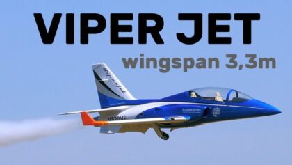 Viper Jet | 3,3m sport jet turbine RC airplane |