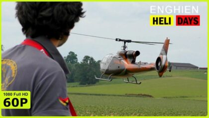 XXL ELECTRICAL AEROSPATIALE GAZELLE HELICOPTER | HELIDAYS ENGHIEN 2019